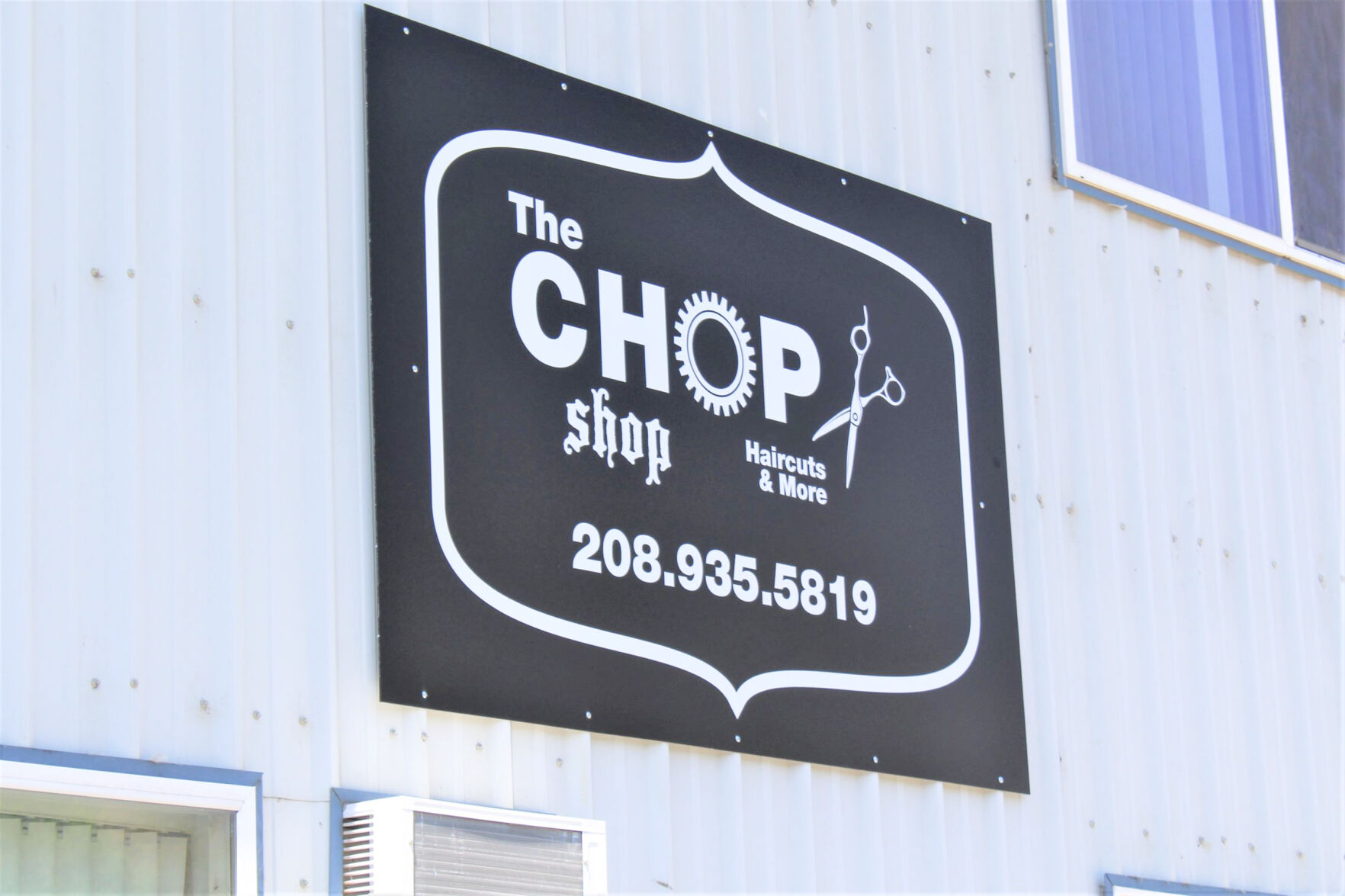 The Chop Shop sign photo